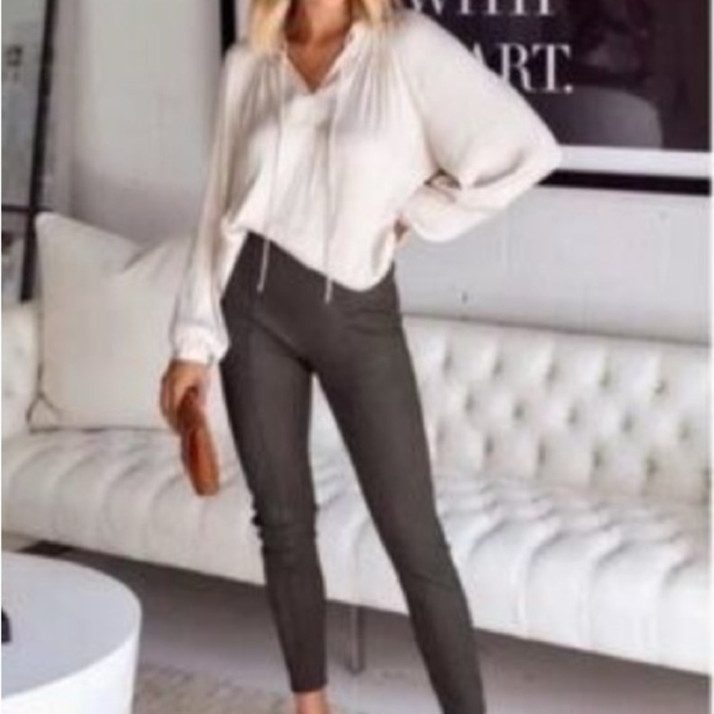SPANX Dark Brown Leggings
